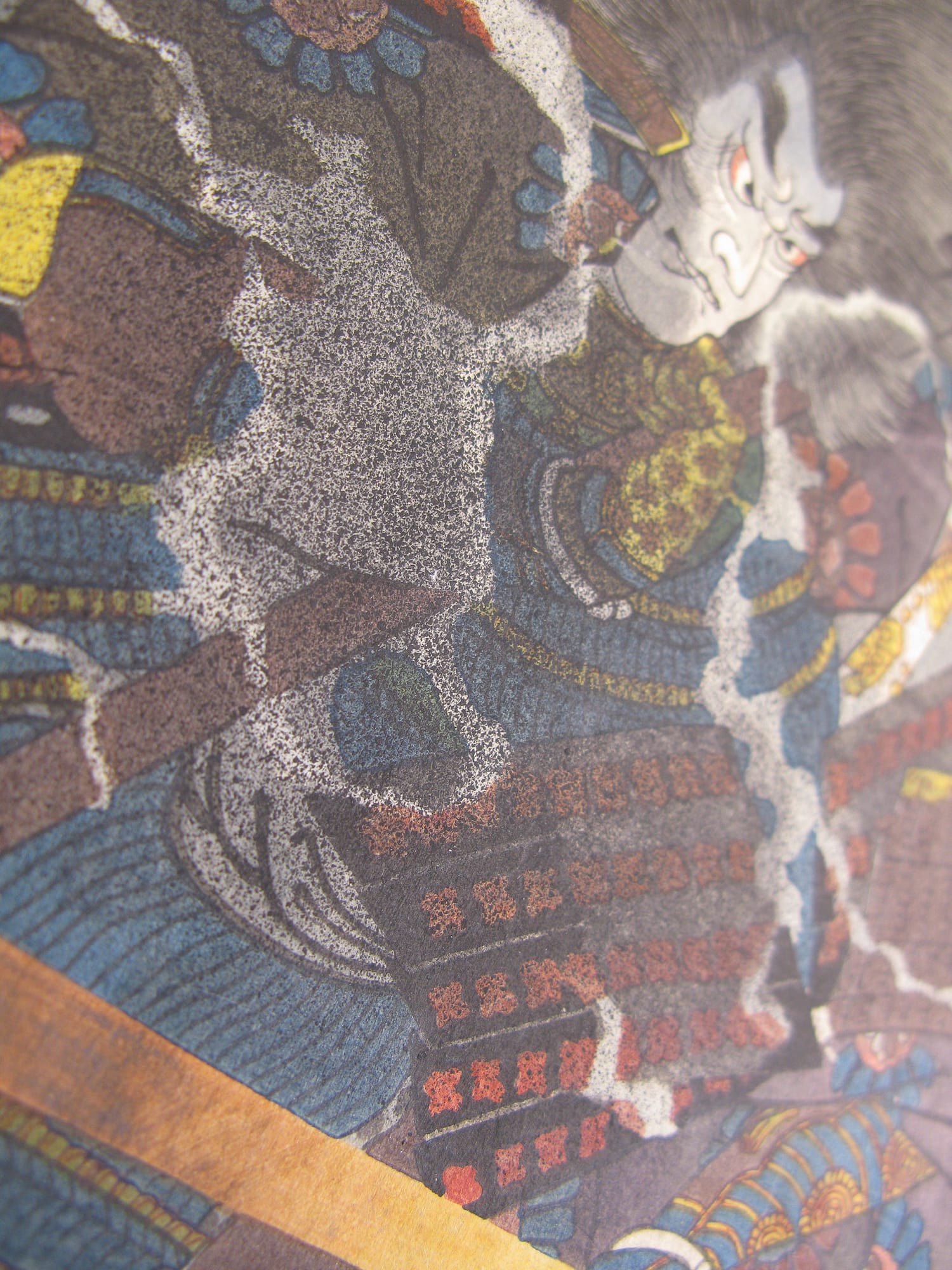 Kuniyoshi - Taiheiki eiyū den - Masayasu - detail 3