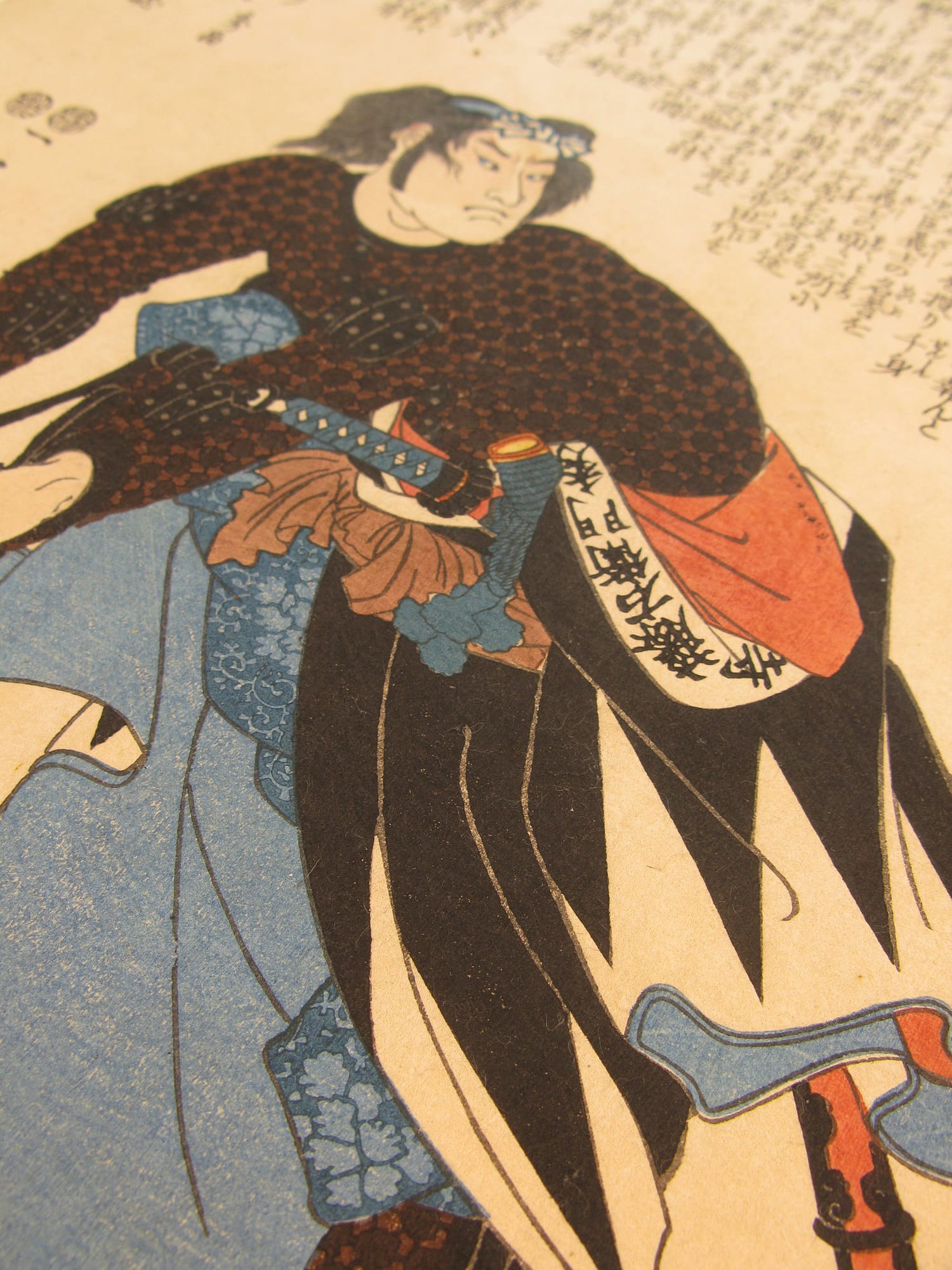 Kuniyoshi - Seichu gishi den - Hidetome - detail 2