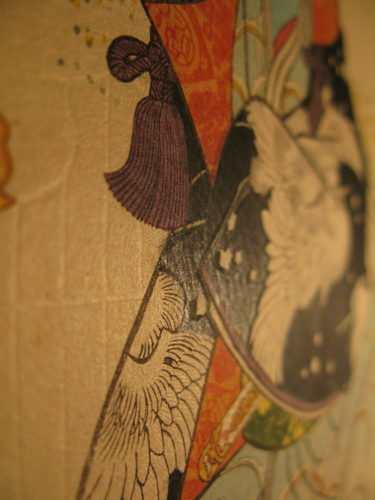 Kunisada / Toyokuni III - woodblock print - Lasting impressions of a late Genji collection - Chapter 37 - detail 4
