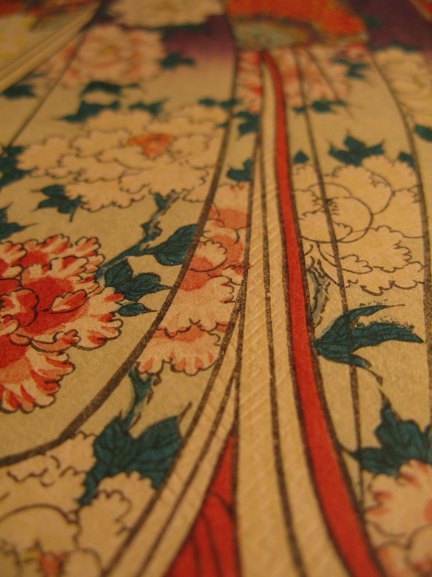 Kunisada / Toyokuni III - woodblock print - Lasting impressions of a late Genji collection - Chapter 37 - detail 3