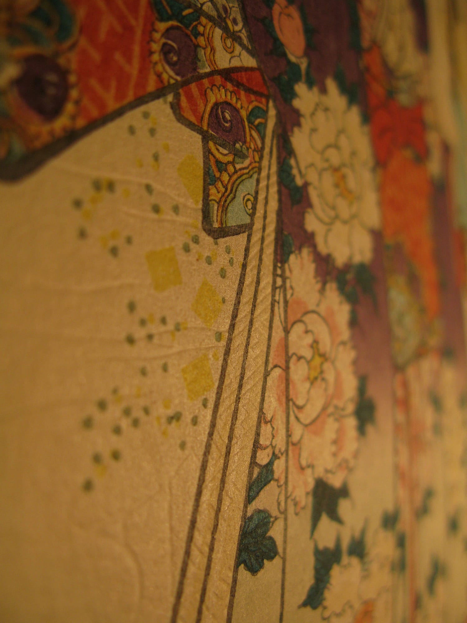 Kunisada / Toyokuni III - woodblock print - Lasting impressions of a late Genji collection - Chapter 37 - detail 4
