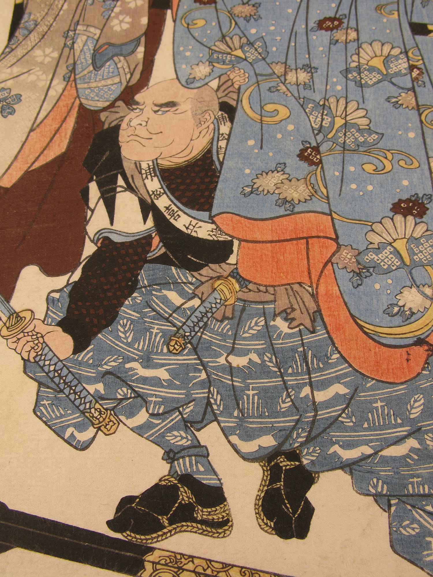 Kuniyoshi - Seichu gishi den - Hidenao - detail 2