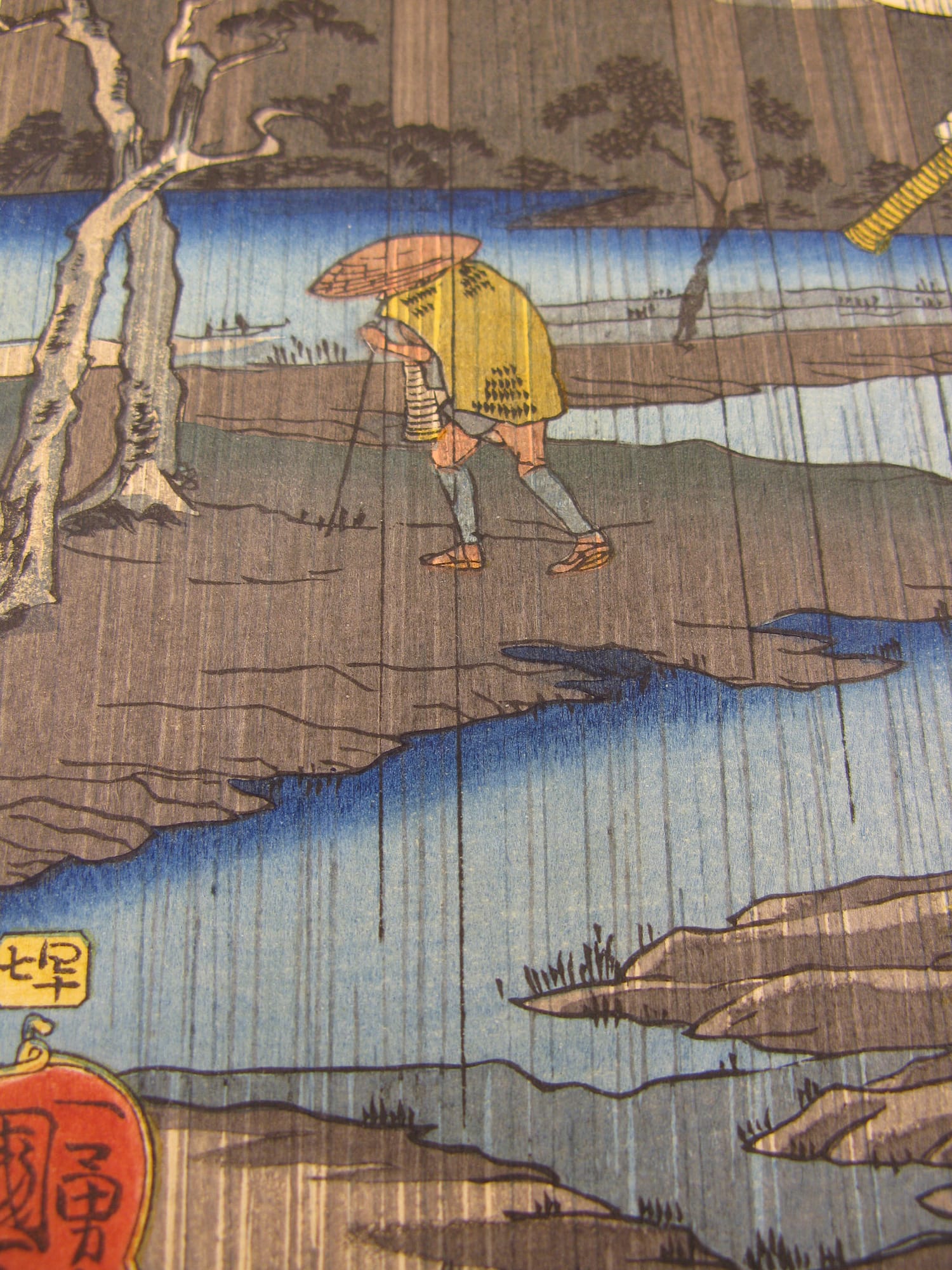 Kuniyoshi - Kisokaido rokujuku tsugi - oi- detail 4