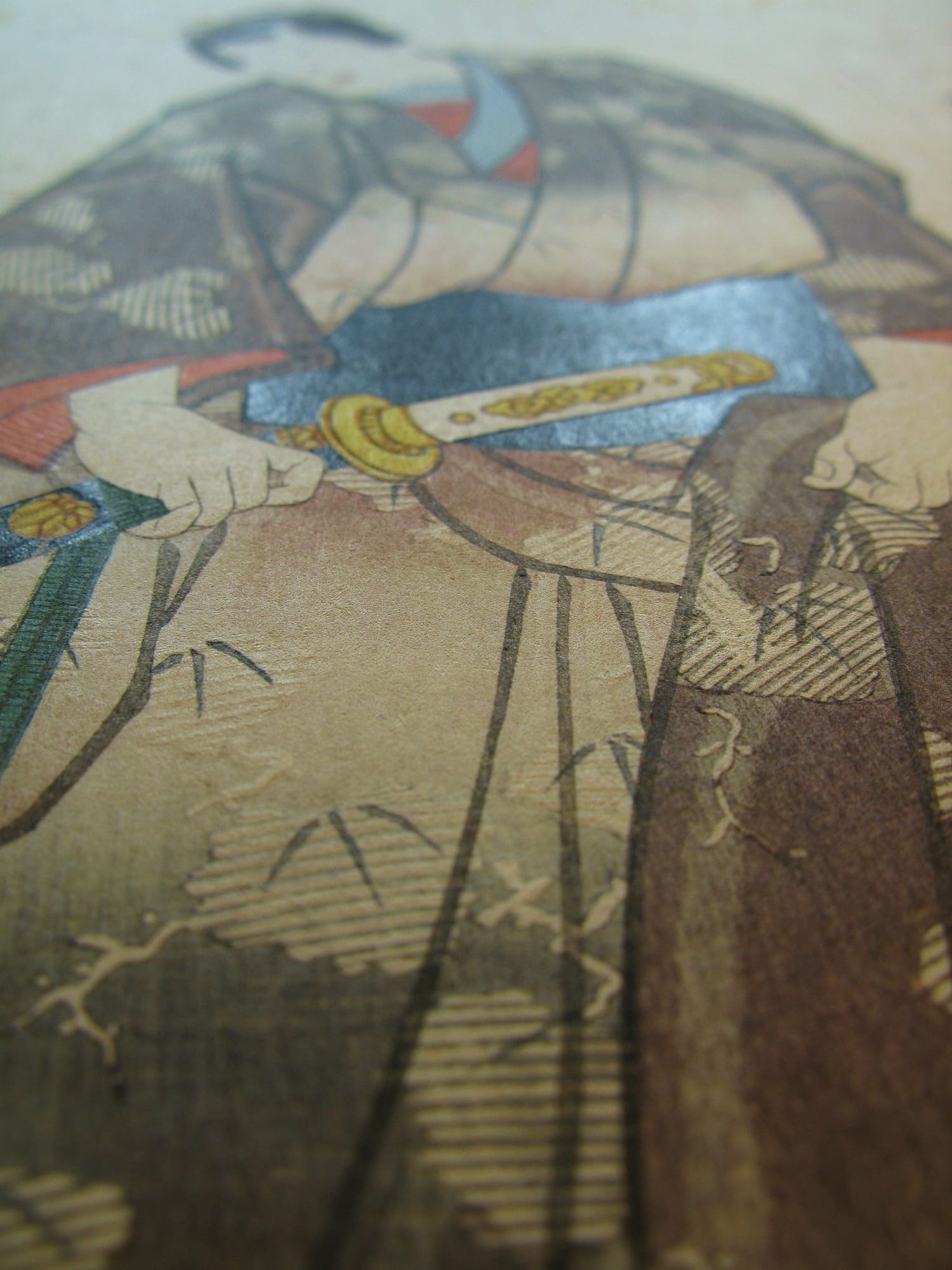 Kunisada / Toyokuni III - woodblock print - Lasting impressions of a late Genji collection - Chapter 5 - detail 4