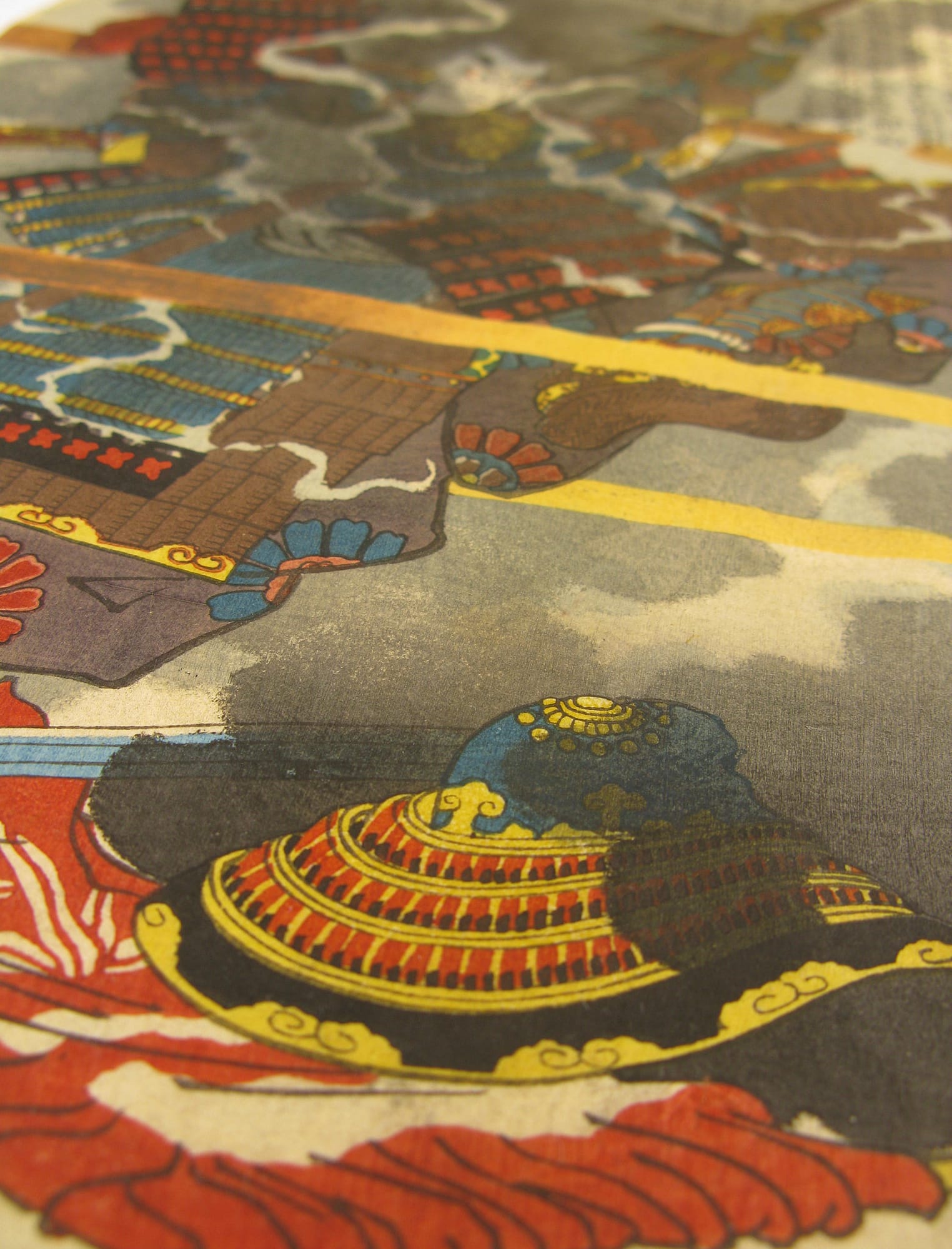Kuniyoshi - Taiheiki eiyū den - Masayasu - detail 4