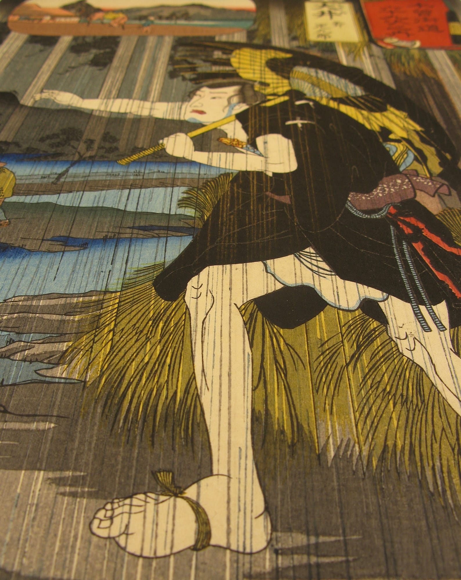 Kuniyoshi - Kisokaido rokujuku tsugi - oi- detail 5