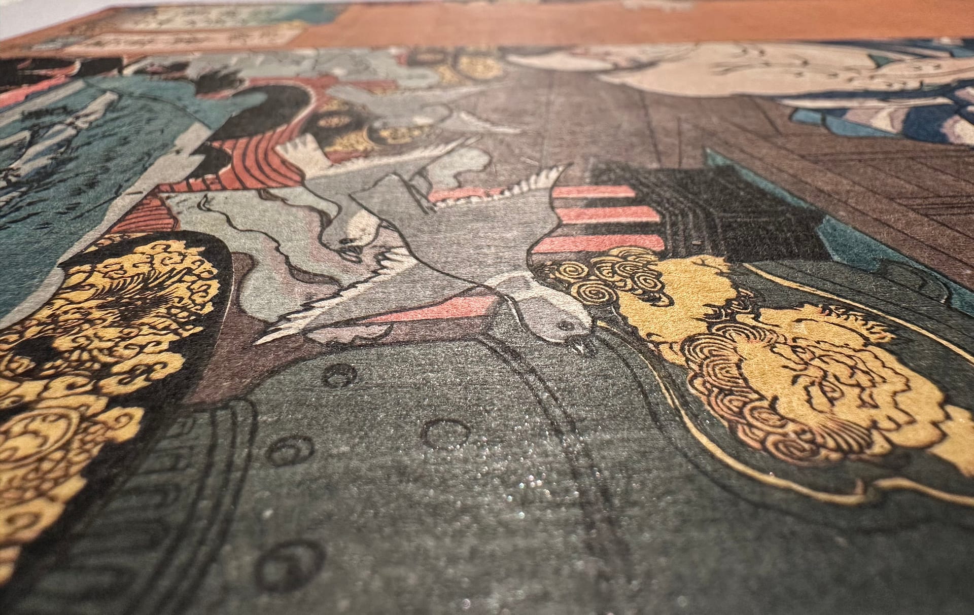Kuniyoshi - Kisokaido rokujuku tsugi - Karuizawa - detail 6