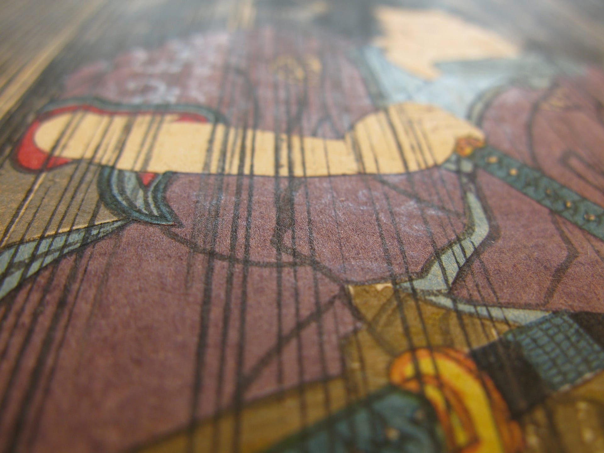 Kuniyoshi - Kisokaido rokujuku tsugi - Honjo - detail 3