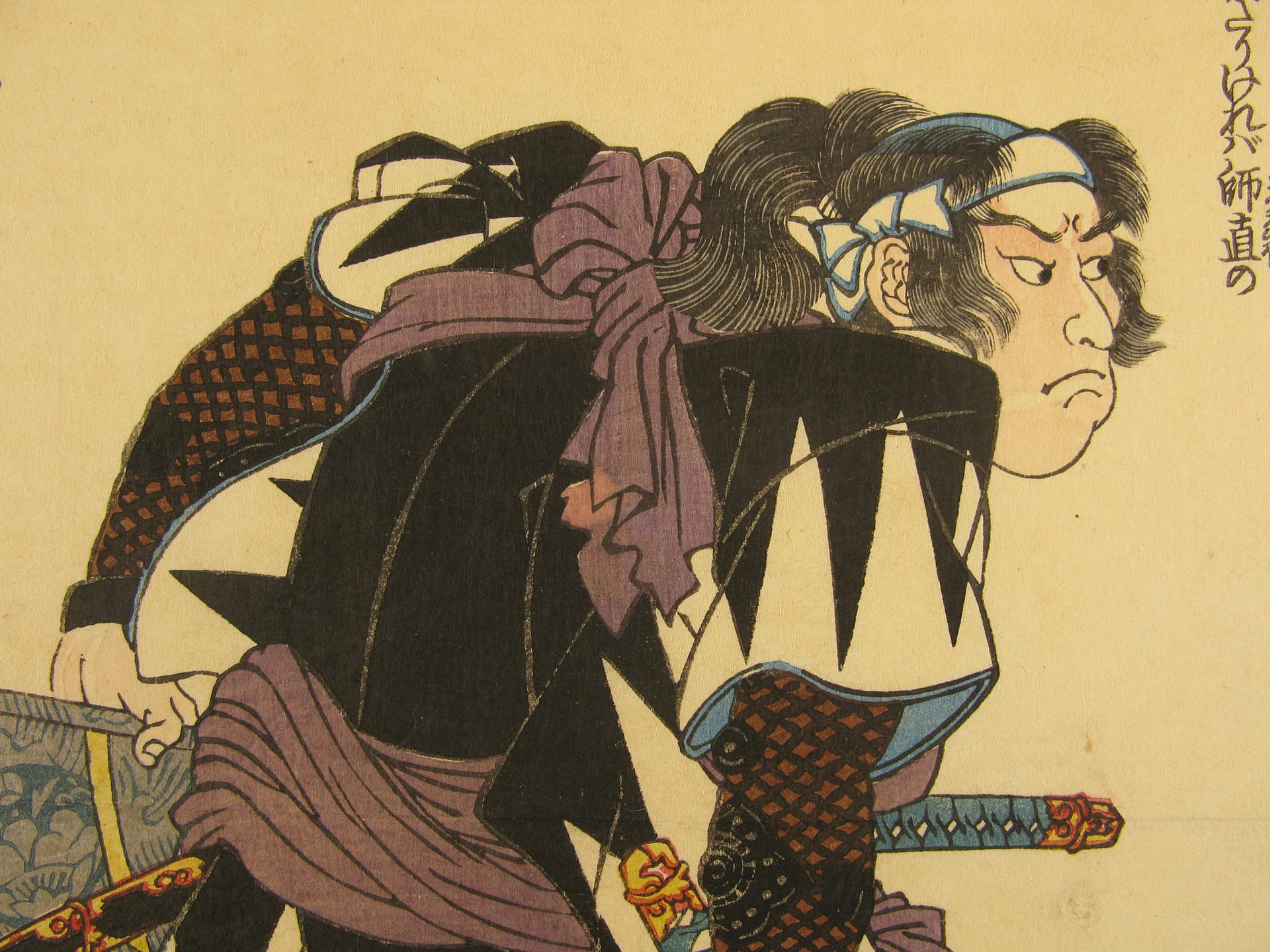 Kuniyoshi - Seichu gishi den - Takeyuki - detail 1