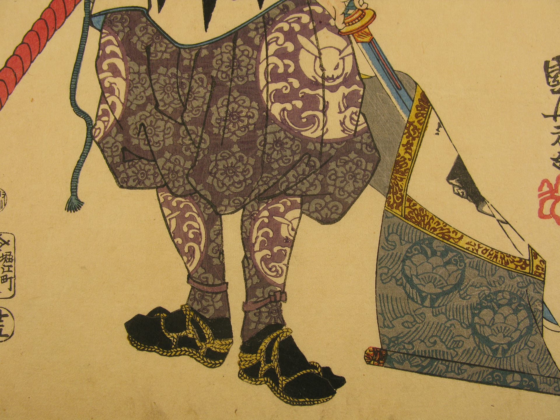 Kuniyoshi - Seichu gishi den - Takeyuki - detail 2