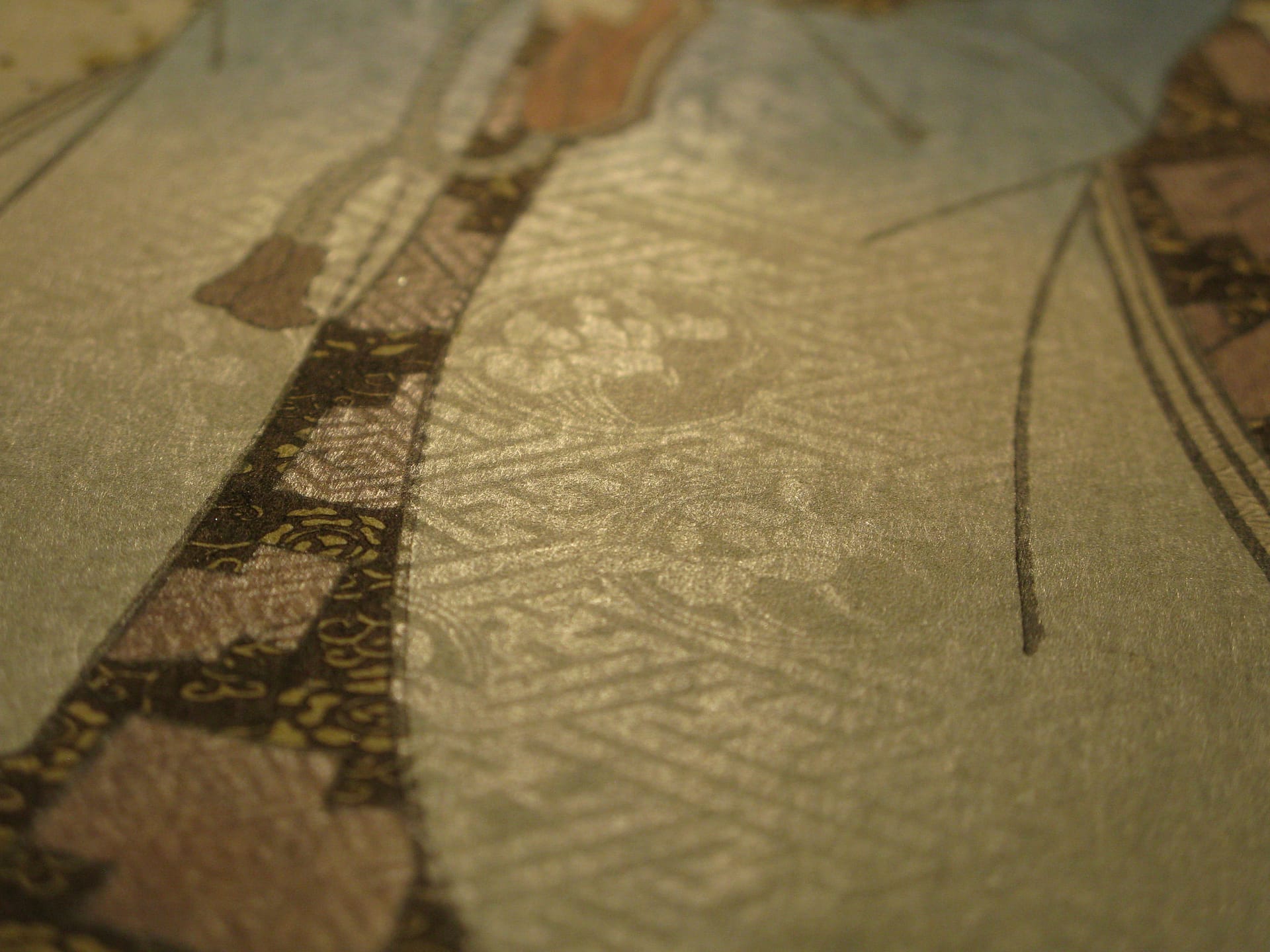 Kunisada / Toyokuni III - woodblock print - Lasting impressions of a late Genji collection - Chapter 30 - detail 6