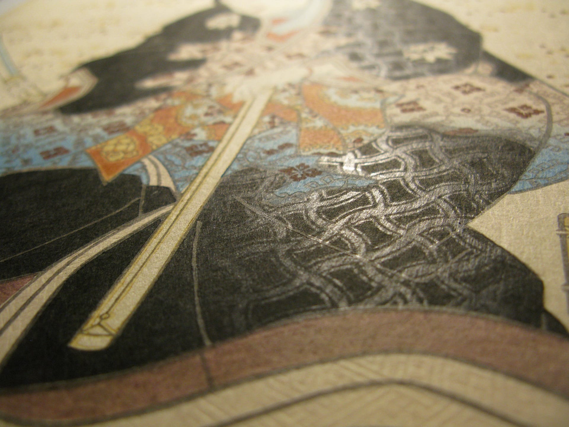 Kunisada / Toyokuni III - woodblock print - Lasting impressions of a late Genji collection - Chapter 30 - detail 5