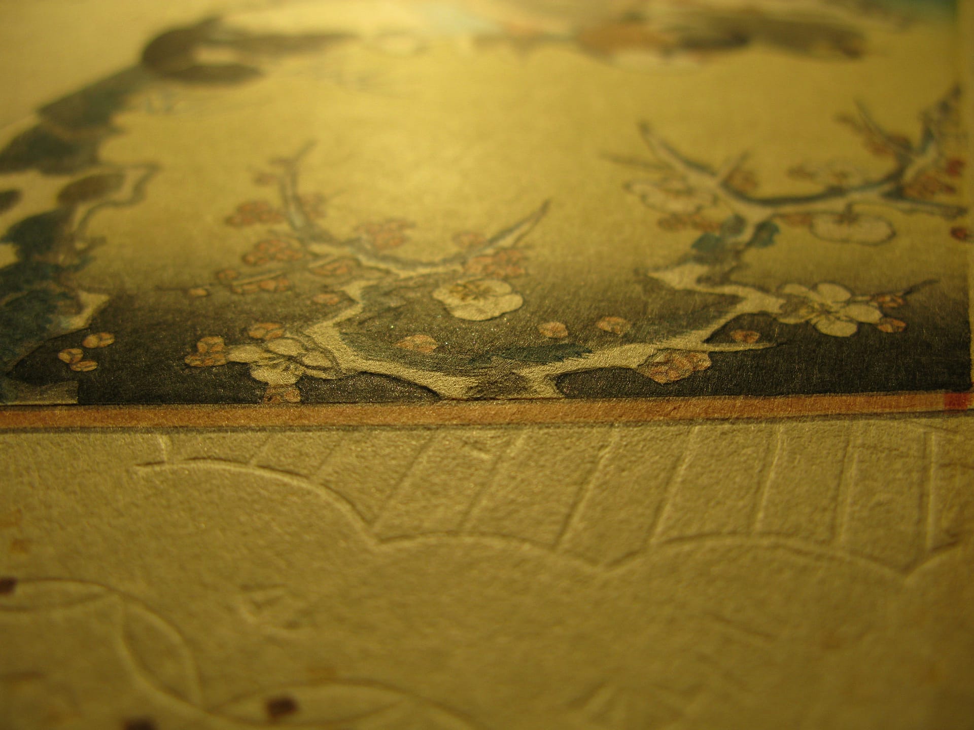 Kunisada / Toyokuni III - woodblock print - Lasting impressions of a late Genji collection - Chapter 31 - detail 4