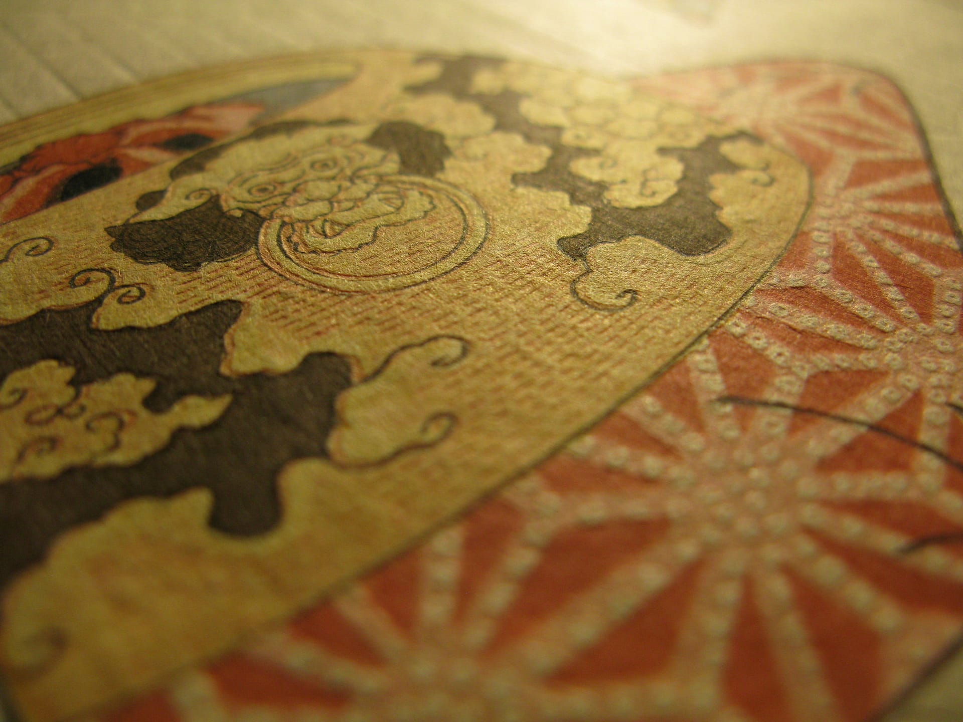 Kunisada / Toyokuni III - woodblock print - Lasting impressions of a late Genji collection - Chapter 34 - detail 4