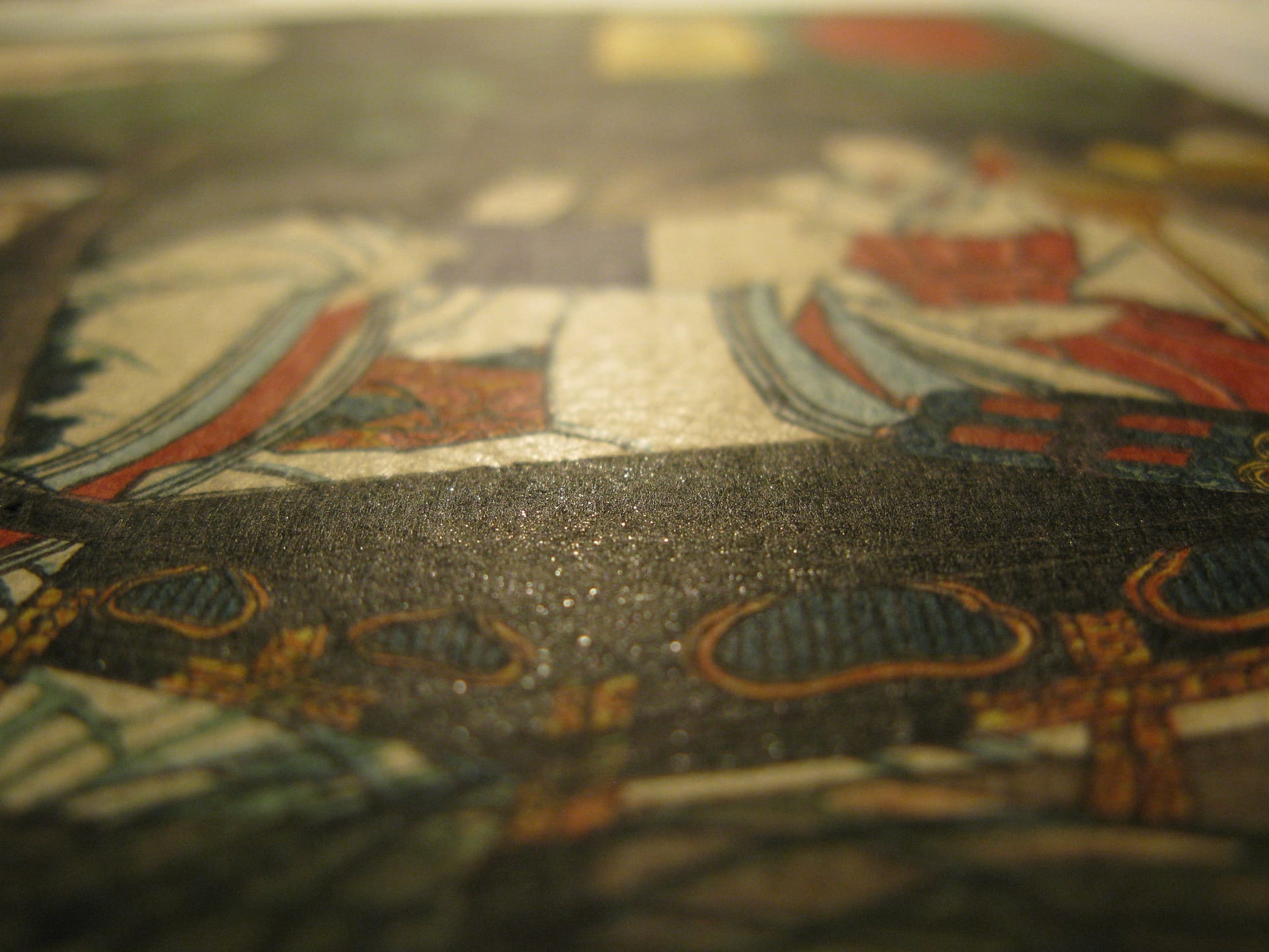 Kuniyoshi - Kisokaido rokujuku tsugi - miyanokoshi - detail 6