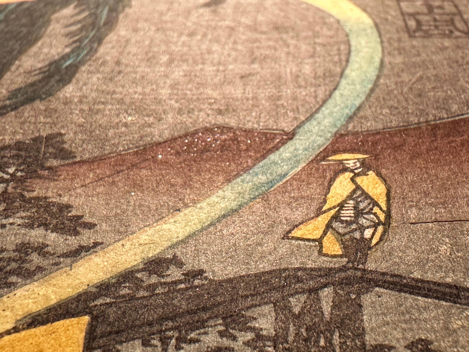 Kuniyoshi - Kisokaido rokujuku tsugi - unuma - detail 5