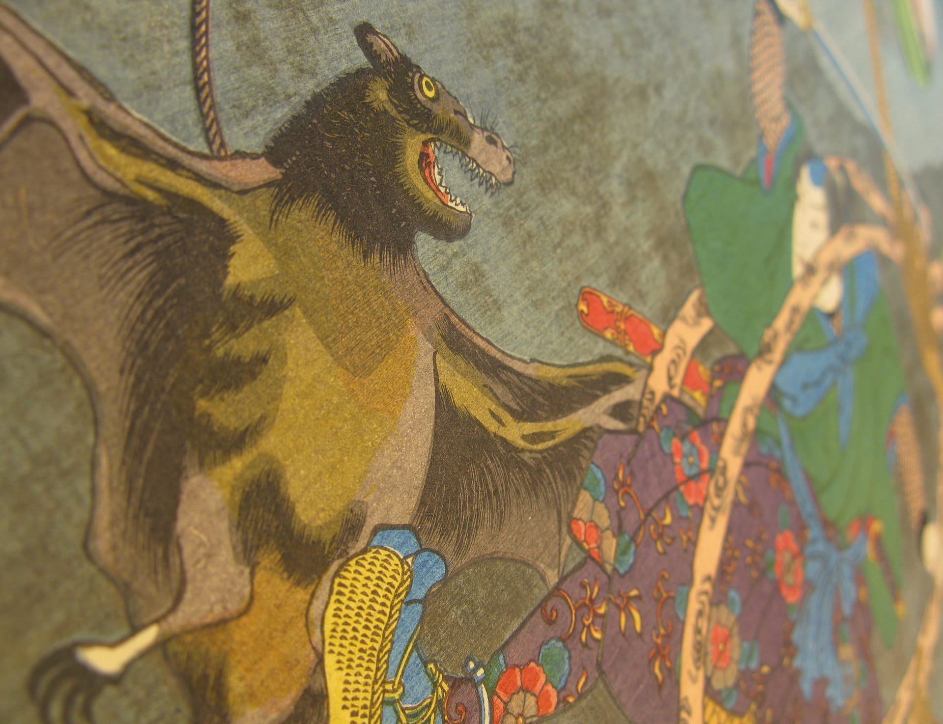 Kuniyoshi - Kisokaido rokujuku tsugi - Musa - detail 4