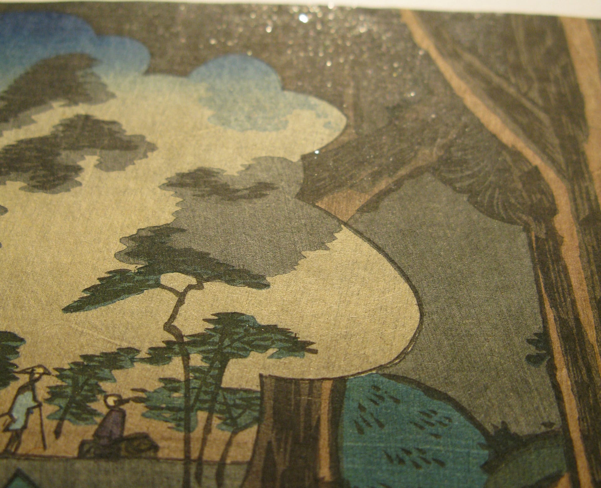 Kuniyoshi - Kisokaido rokujuku tsugi - Itahana - detail 6